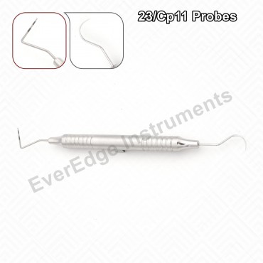 Explorer / Probe CP-11/23 / Colour Coded Probes / Hollow Handle 9.5mm / Titanium Coated / Diagnostic Instruments