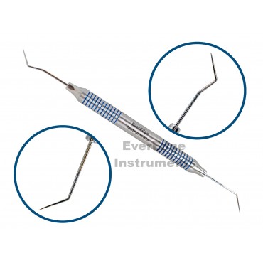 Explorer & Probe JW17 / Light Weight Ergonomic Design 9.5mm / Titanium Coated / Endo Probes / Diagnostic Instruments