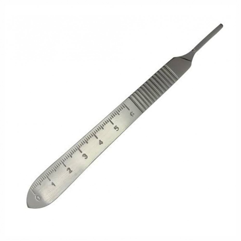 Bard Parker Disposable Handle #3 with Slot Blade Surgical Scalpel Handle