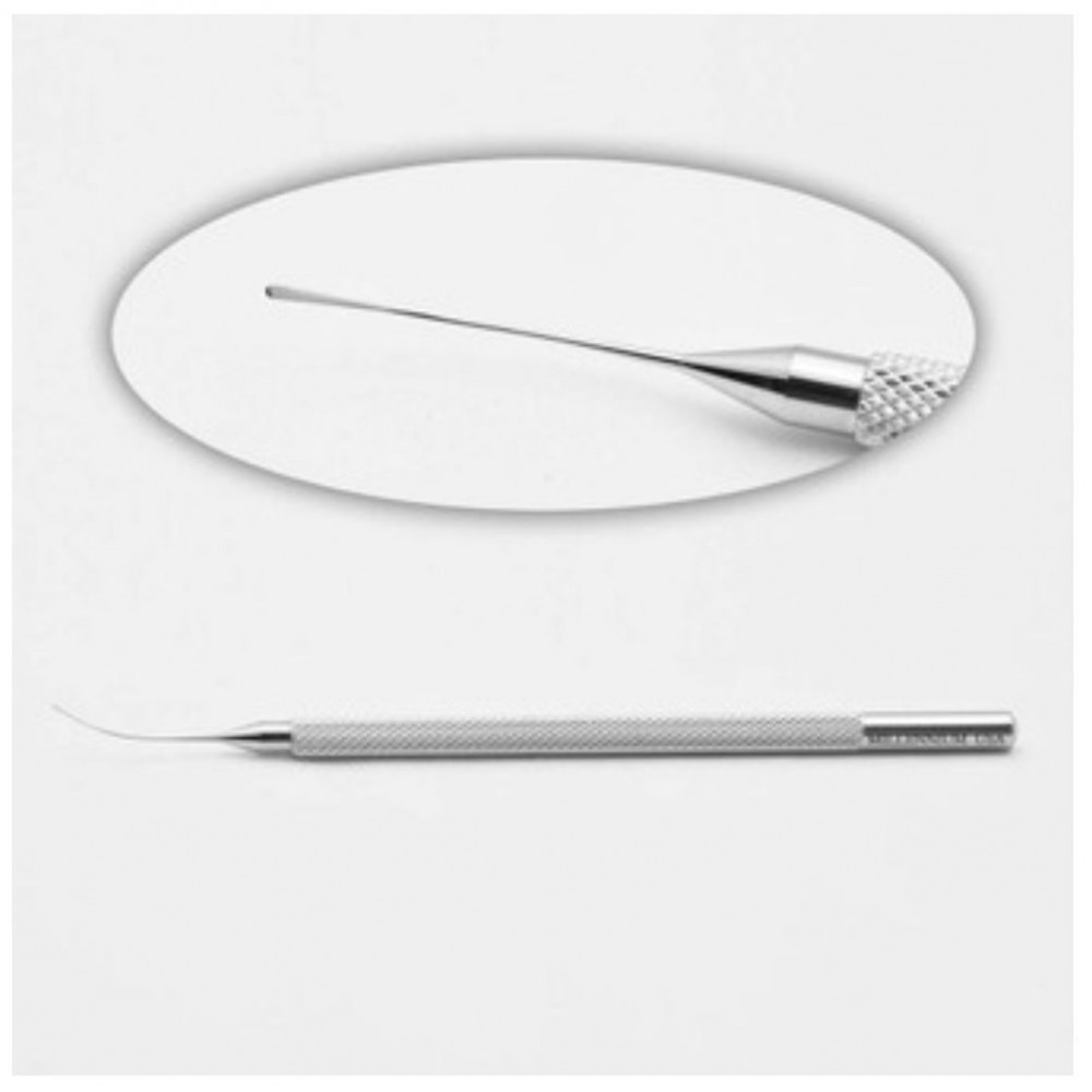 Gimbel Nucleus Spatula Round Smooth Tip, 30° Angled Ophthalmic Surgical Instrument
