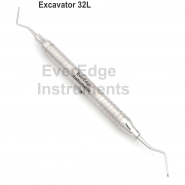 Excavator 17 / Hollow Handle 9.5mm / Operative Instruments / Restorative Instruments / Laboratory Instruments / Titanium Coated