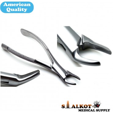 150 Extraction Forcep  / Universal Extraction Foeceps / For upper incisors, canines, premolars, roots, universal right or left / Extra Shine Ergonomic Design